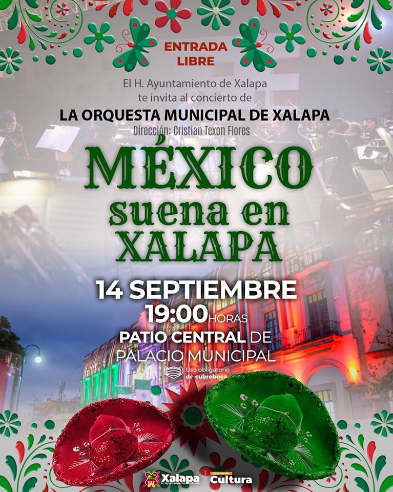 Llegan a Xalapa los conciertos patrios gratuitos Amor 91.7 Xalapa