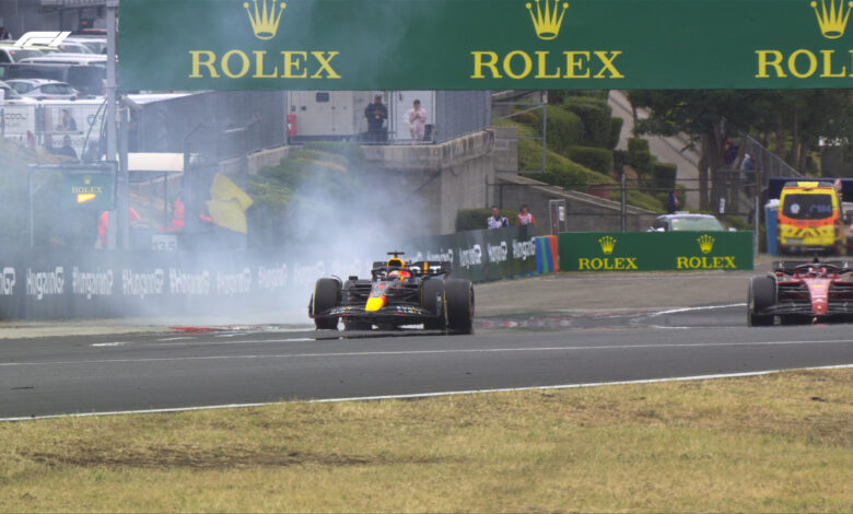 Remontada estoica de Verstappen para ganar en Hungría