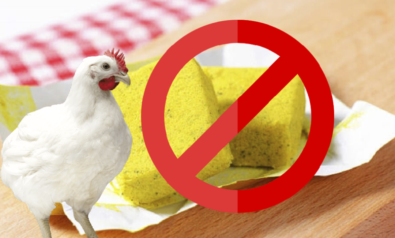 Cuida tu salud, los cubos de caldo de pollo ¡podrían enfermarte!