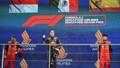 Gana Checo Pérez Gran Premio de Singapur 