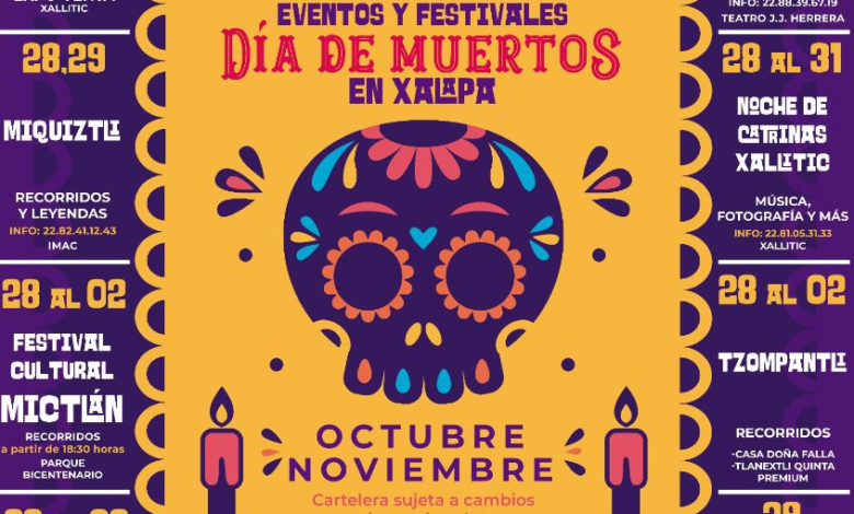 Ricardo Ahued invita a participar en las actividades relacionadas con el día de muertos