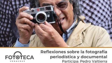 Invita IVEC a conferencia con el reconocido fotoperiodista Pedro Valtierra, en la Fototeca de Veracruz 