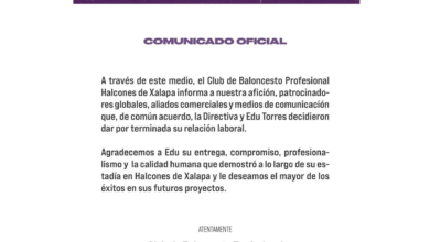 Coach Edu Torres dice adiós a los Halcones de Xalapa