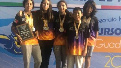 Cumple Veracruz en Nacional de Natación de curso largo