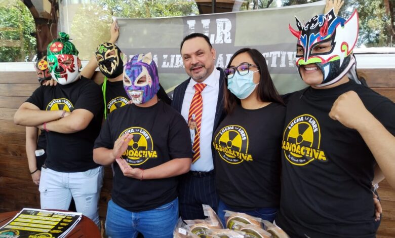 Impulsar al talento veracruzano, cimiento de Lucha Libre Radioactiva