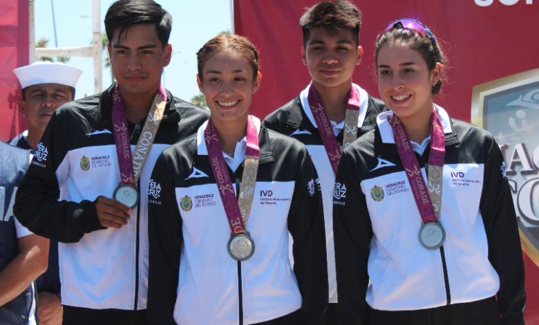 Cierra triatlón veracruzano con platas en JNC