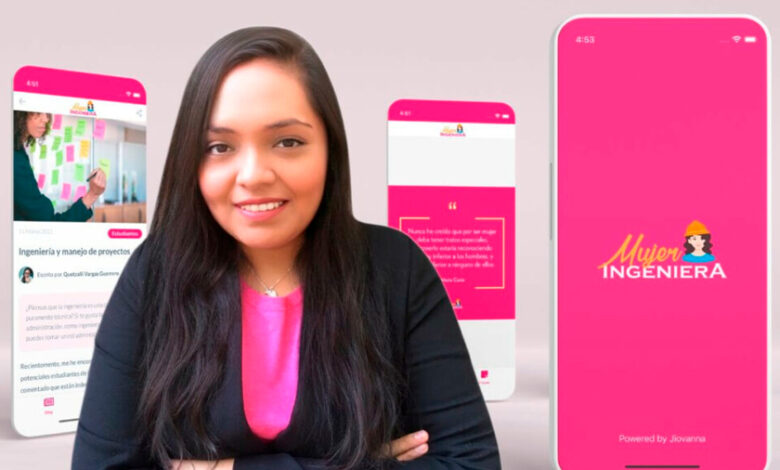 China me felicitó por la app mujer ingeniera: Jiovanna Manriquez