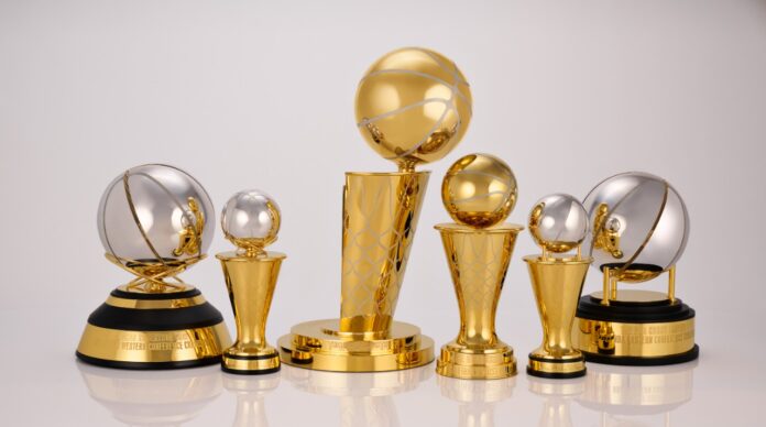 Así serán los nuevos trofeos de la NBA