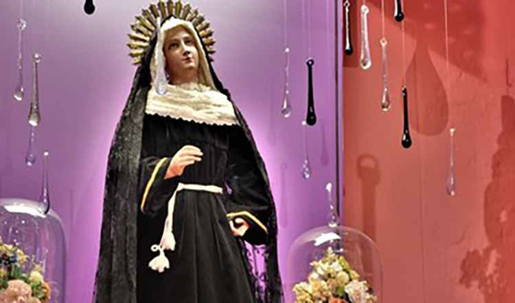 Con exposición «El dolor de la Virgen», Museo de El Carmen retoma su tradicional Altar de Dolores