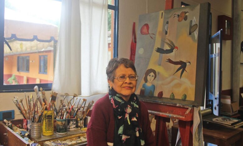 Nunca hay que dejar de trabajar, ni en la vejez porque te deprimes: Pintora Leticia Tarragó