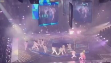 Video: Cae pantalla gigante sobre bailarines de ‘boy band’ Mirror