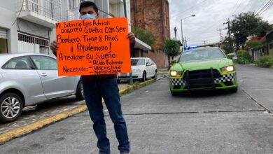 Luis Adrián, de 8 años, sueña con ser bombero; tiene cáncer y sin medicamentos