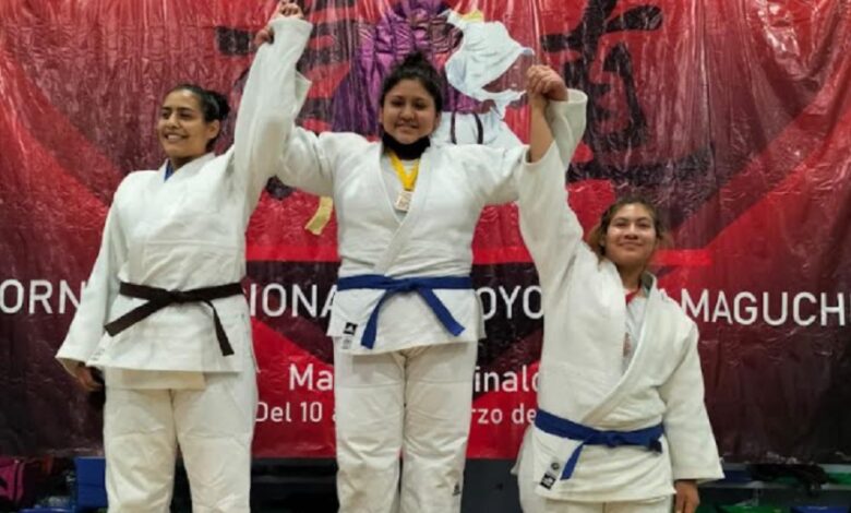 Ganan 11 medallas judocas veracruzanos en nacional