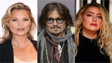 Kate Moss aparece en juicio de Johnny Depp y Amber Heard