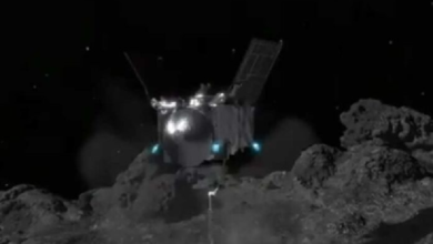 NASA logra recoger muestras de un asteroide por primera vez
