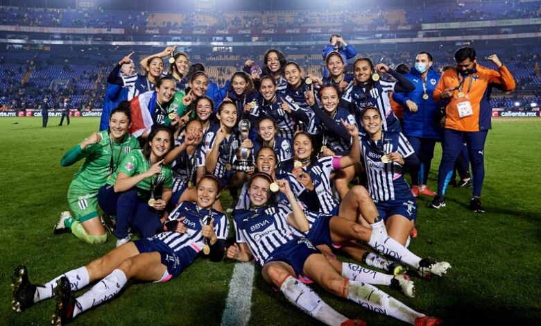 Rayadas, las nuevas campeonas de la Liga MX Femenil