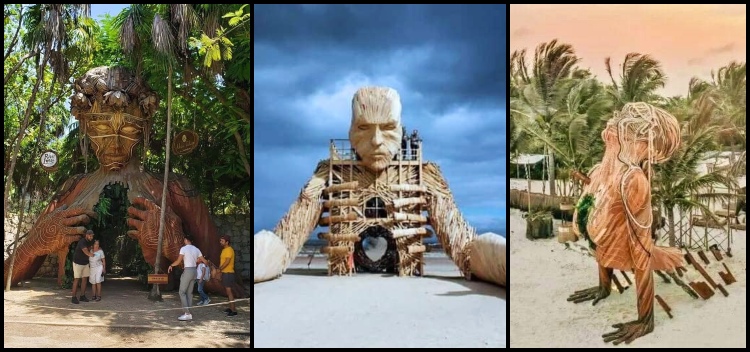 Inaugurarán exposición de esculturas gigantes en Tulum