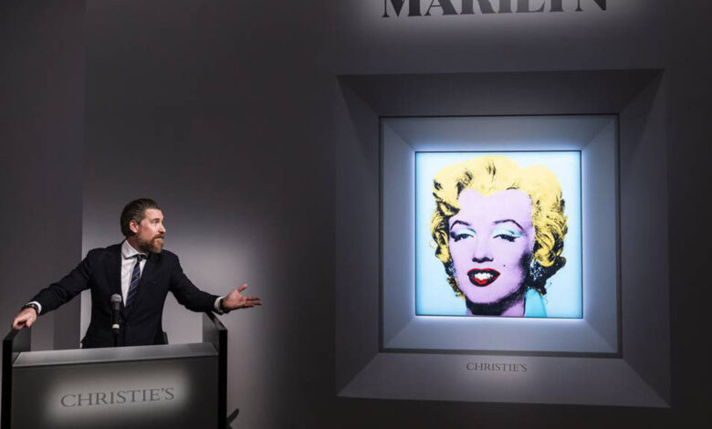 Retrato de Marilyn Monroe podría venderse en 200 mdd
