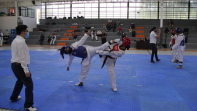 Fogueo para taekwondoínes de la Anáhuac Veracruz
