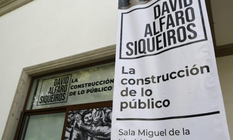 “La construcción de lo público” de Alfaro Siqueiros te espera en el Complejo Cultural Los Pinos