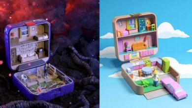 Recrean casas de Los Simpsons y Stranger Things en Polly Pocket