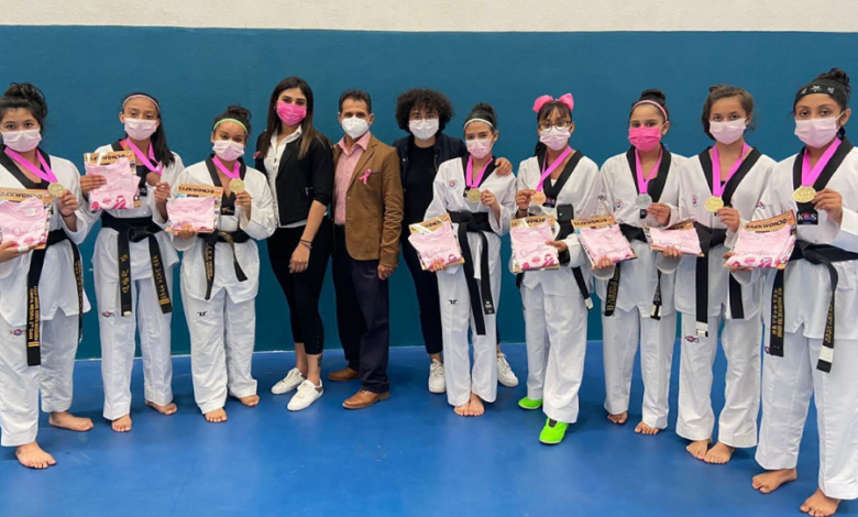 Exitosa presentación de veracruzanas en Nacional femenil de TKD