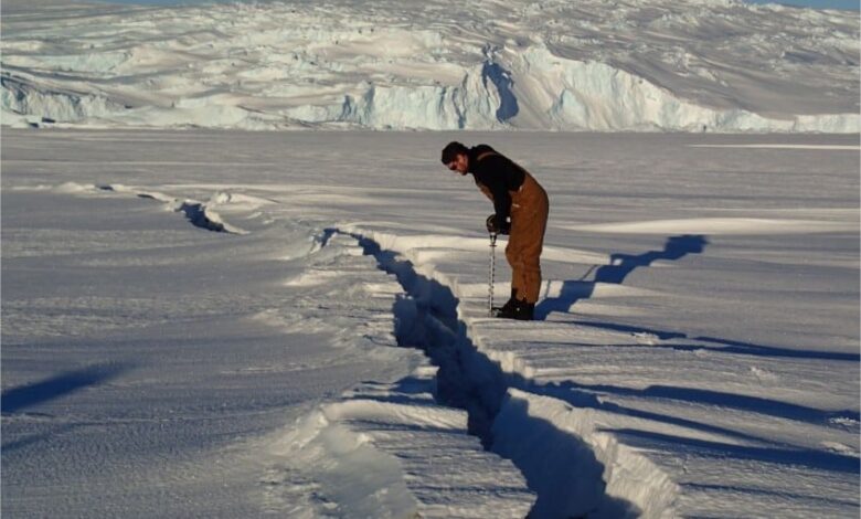 Calentamiento global a punto de fracturar la Antártida