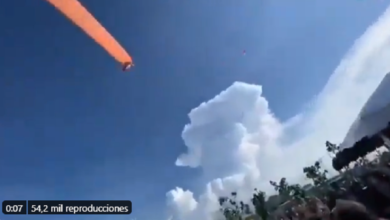 Video: Niña sale volando aferrada a una cometa