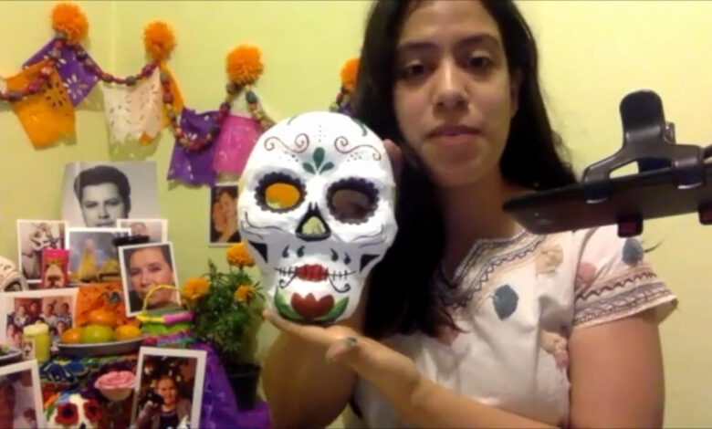 Presenta IVEC tutoriales para elaborar máscaras de papel maché y cajones flamencos