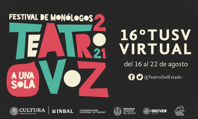 Participará IVEC en Festival de Monólogos-Teatro a una sola voz