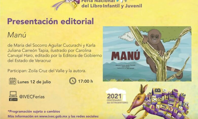 Presentará Editora de Gobierno cuento «Manú» y novela gráfica