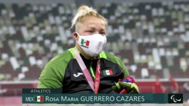 Rosa María Guerrero gana bronce para México en Paralímpicos de Tokio 2020