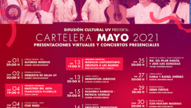 Difusión Cultural UV presenta su cartelera de mayo