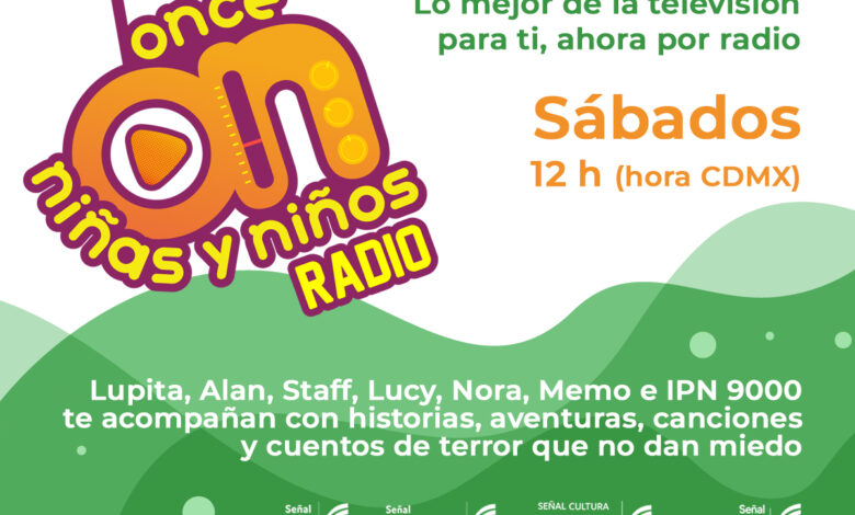 Se estrena «Once Niñas y Niños Radio», programa para infantes