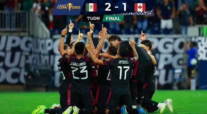 México es finalista de la Copa Oro 2021