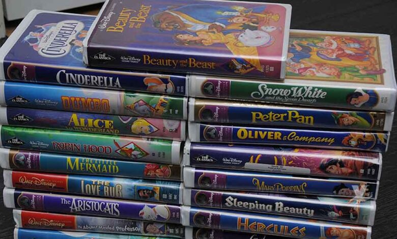 Películas VHS de Disney se venden ¡en 400 mil pesos!