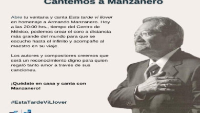 “Esta tarde vi llover”, llaman a homenajear a Armando Manzanero desde casa