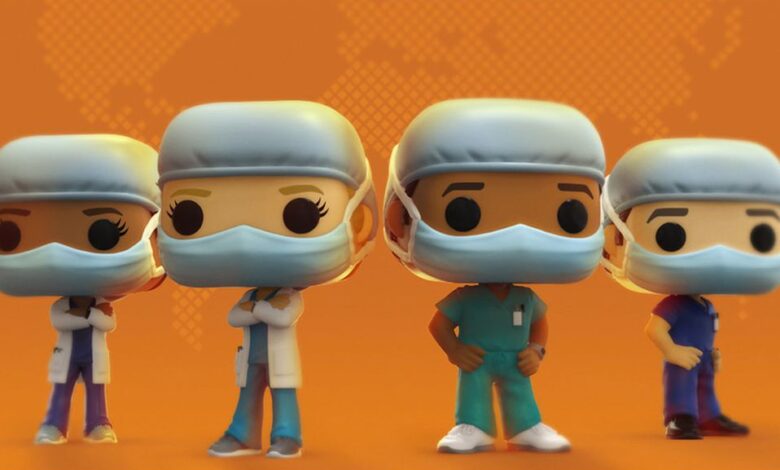 Funko Pop rinde homenaje a médicos y enfermeras con hermosos diseños