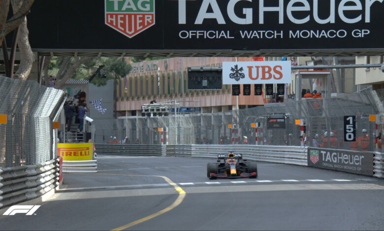 Gran carrera de «Checo» en Mónaco; gana Verstappen