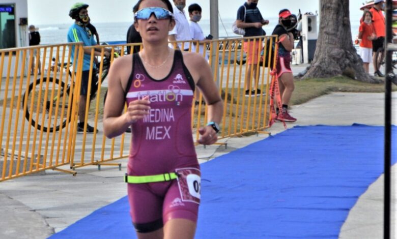 Gana Medina el Estatal de Triatlón rumbo a Juegos Conade