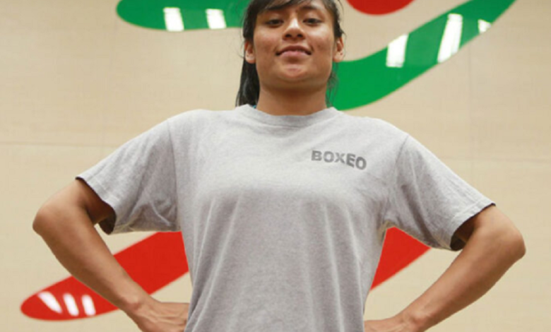 Esmeralda Falcón, boxeadora mexicana que calificó para los Juegos Olímpicos