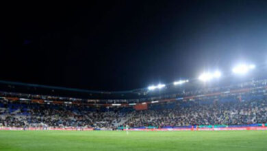 En pleno partido, fallan luminarias en Estadio Hidalgo