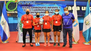 Ganan medallas tenismesistas veracruzanos en Guatemala