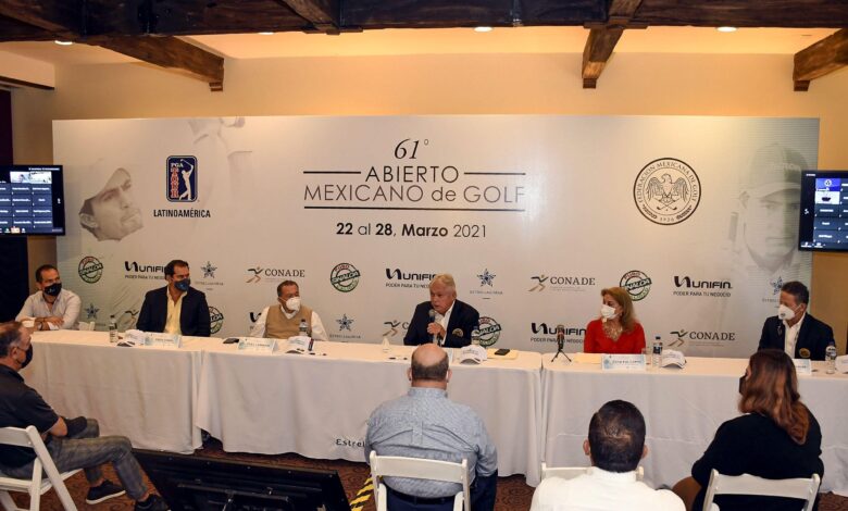 Todo listo para el 61 Abierto Mexicano de Golf