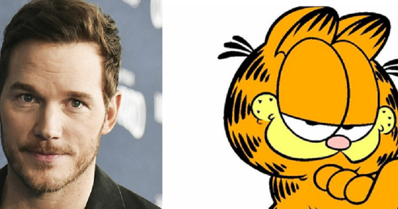 Chris Pratt será Garfield en una nueva película del icónico gato