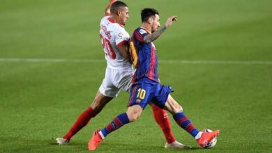 Barcelona pierde 2-0 ante Sevilla en Semifinal de la Copa del Rey