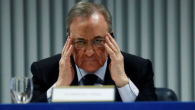 Presidente del Real Madrid, Florentino Pérez, dio positivo por covid
