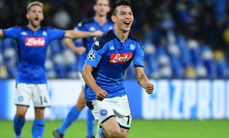 Chucky Lozano vuelve a marcar con Napoli, ahora en la Copa Italia