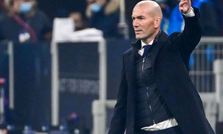 El entrenador del Real Madrid, Zinedine Zidane, da positivo a Covid-19