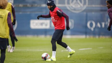 Neymar vuelve a los entrenamientos con el PSG